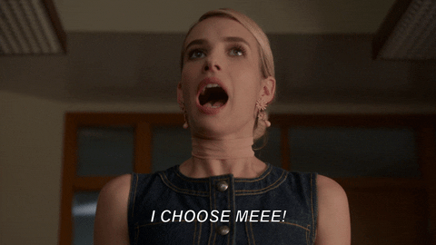 Emma Roberts I Choose Me GIF