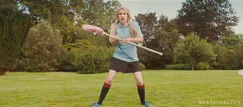 Emma Roberts Lacrosse Wild Child GIF