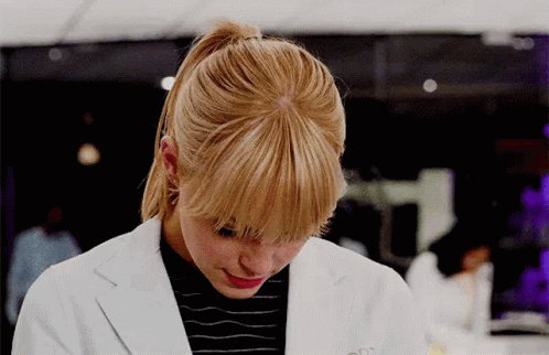 Pretty Emma Stone Looking Up GIF