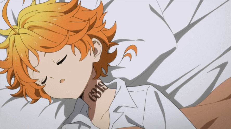 Emma Wake Up Promised Neverland GIF