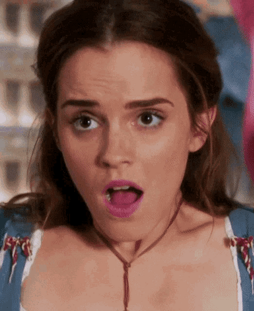 Emma Watson Shocked GIF