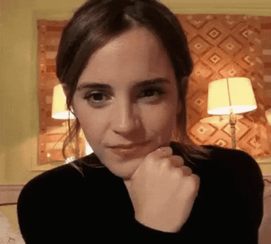 Emma Watson Surprised GIF