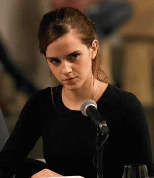 Emma Watson Teasing GIF