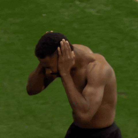 Emmanuel Dennis Covering His Ears GIF