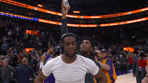 Emmanuel Mudiay Drenched With Water Prank GIF