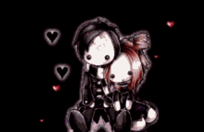 Cute emo anime couples HD wallpapers | Pxfuel