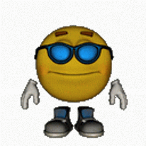 Emoji In Shades Meme GIF