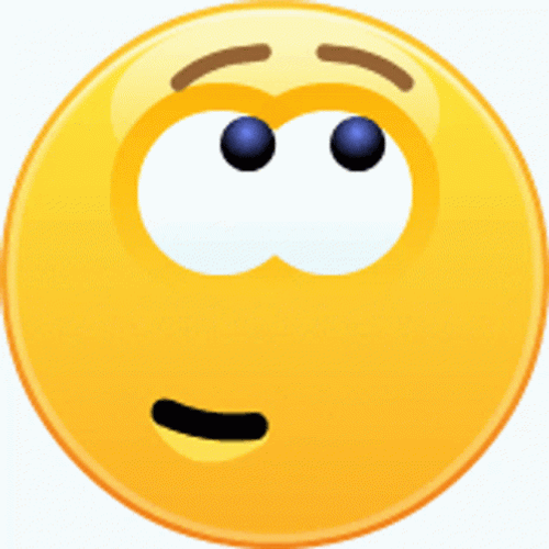 Emoji Looking Up GIF