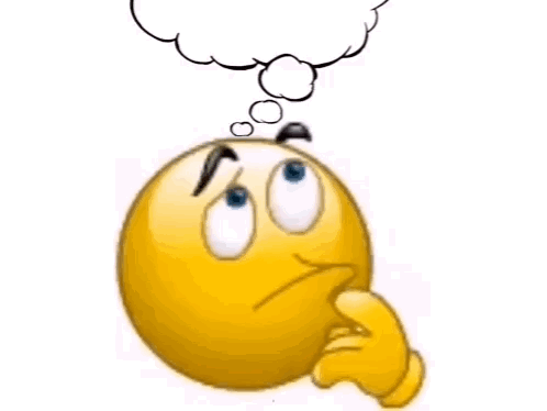Emoji Thinking Abot Something Meme GIF