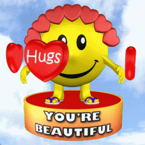 Emoji With Heart Youre Gorgeous GIF