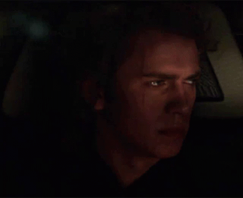 Emotional Anakin Skywalker GIF