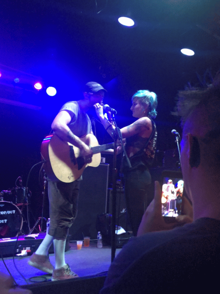 Emotional Couple Live Band GIF