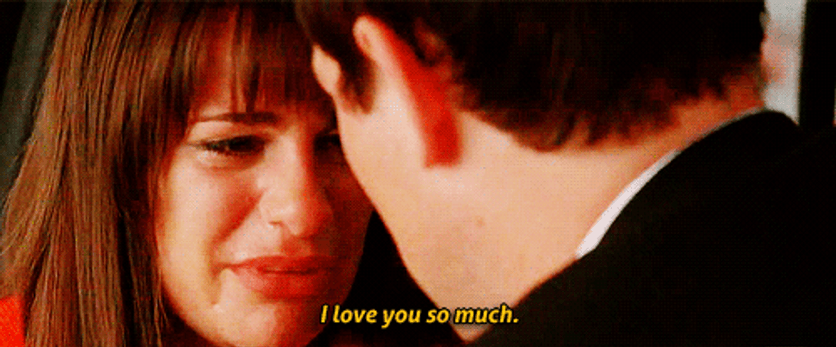 Emotional Couple Love You So Much GIF