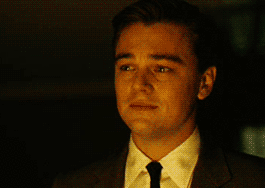 Emotional Crying Leonardo Dicaprio GIF