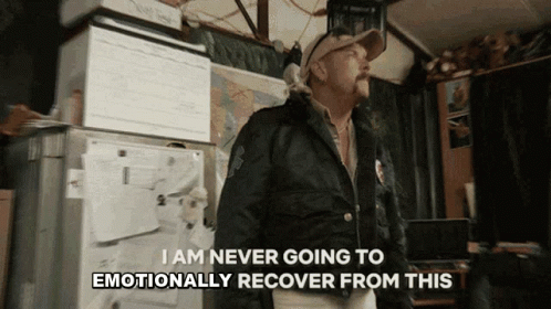 I Am Never Going To Financially Emotional Damage GIF