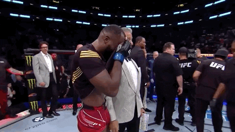 Emotional Leon Edwards Crying GIF