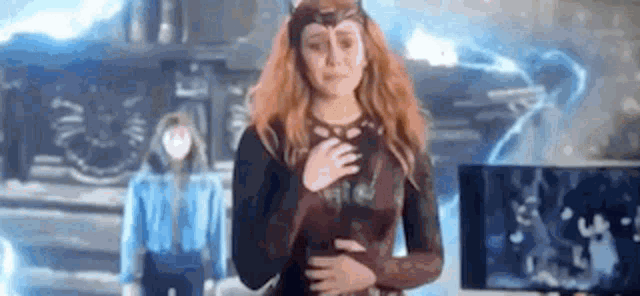 Emotional Scarlet Witch Crying GIF