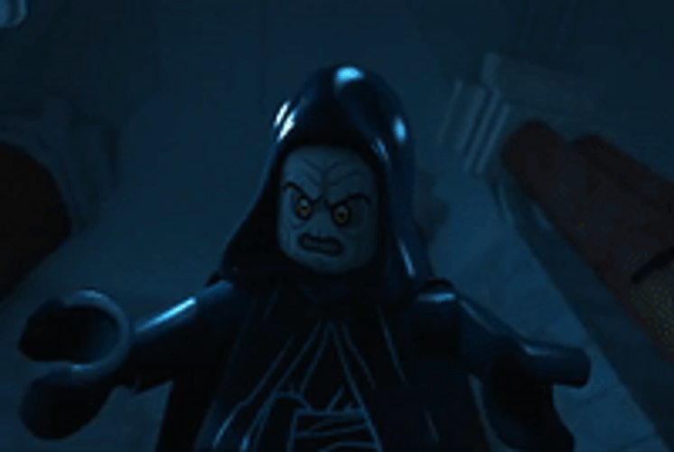 Emperor Palpatine Star Wars Angry Shocked Face GIF
