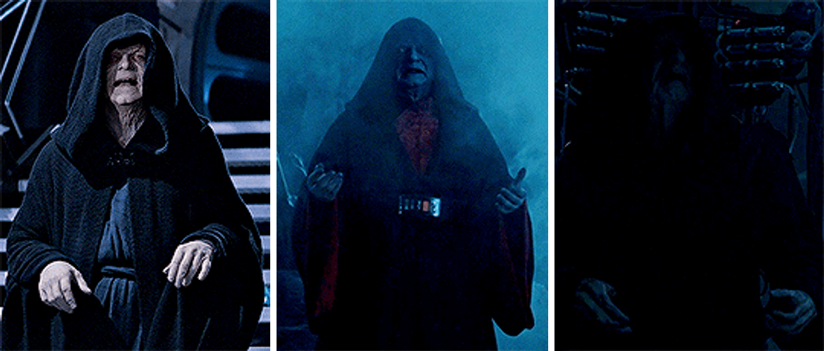 Emperor Palpatine Star Wars Iconic Movie Scenes GIF