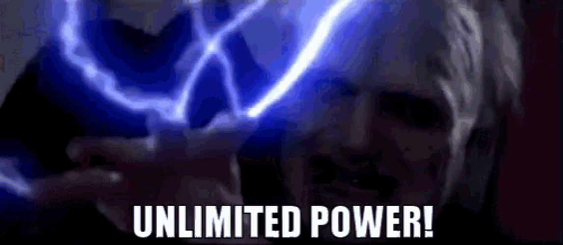 Emperor Palpatine Star Wars Unlimited Power Scream GIF