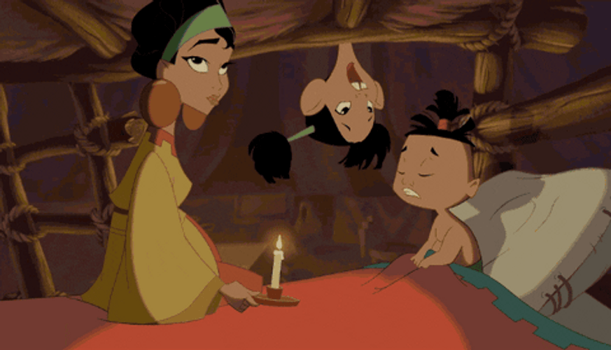 Emperor's New Groove Cute Love Family GIF