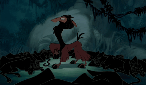 Emperor's New Groove Llama Blown By Wind GIF