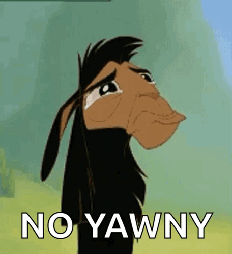 Emperor's New Groove Llama No Yawny GIF
