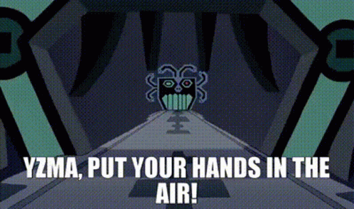 Emperor's New Groove Yzma And Kronk On Rollercoaster GIF