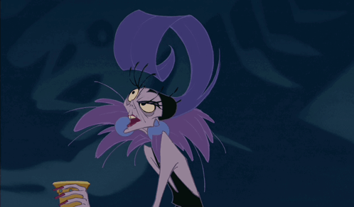 Emperor's New Groove Yzma Offering A Toast GIF