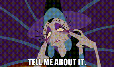 Emperor's New Groove Yzma Tell Me About It GIF