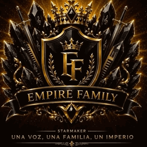 Empire Family Starmaker Logo With Crown and Swords