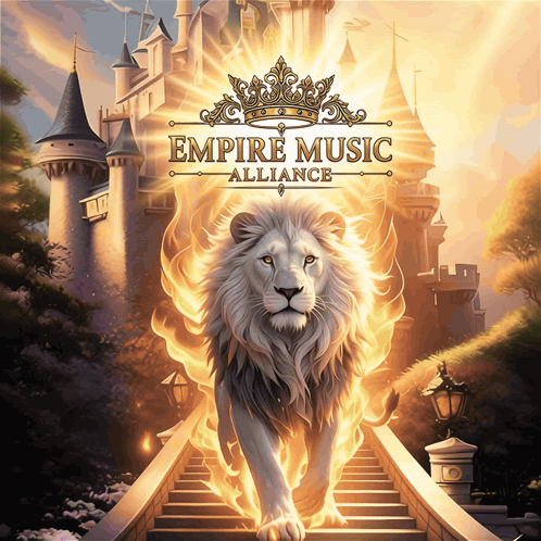 Empire Music Alliance Poster With Lion and Castle