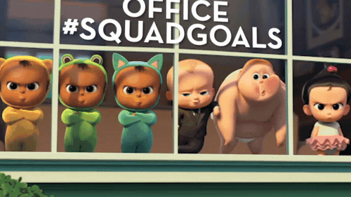 Employee Appreciation Day Boss Baby Squad Goals GIF