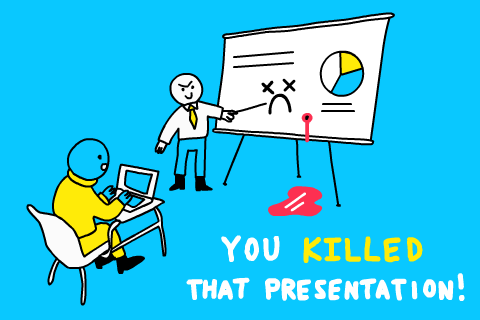 Employee Appreciation Day Killed That Presentation GIF