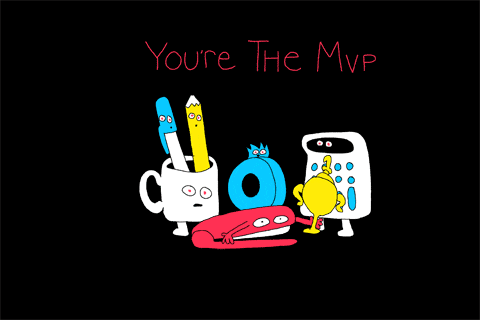 Employee Appreciation Day Office Supplies You're Mvp GIF