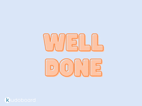 Employee Appreciation Day Well Done Big Check GIF