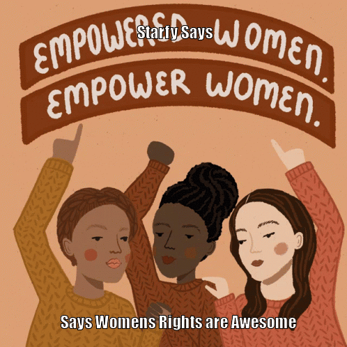 Empower Women Poster Women's Rights Are Awesome