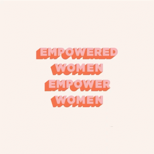Empowered Women Empower Women Pink Poster