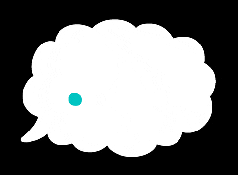 Empty Bubble Text Message GIF