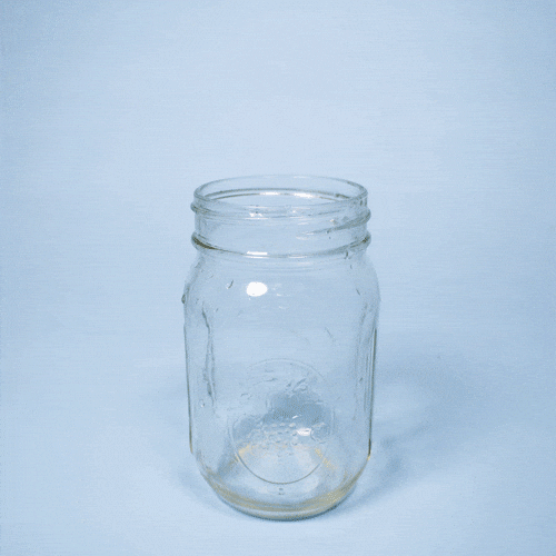 Empty Mason Jar GIF