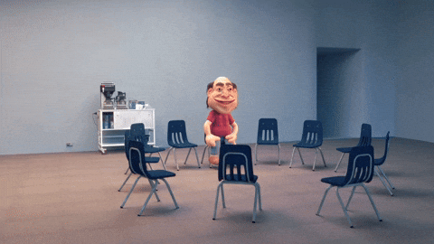 Empty Meeting Animated GIF
