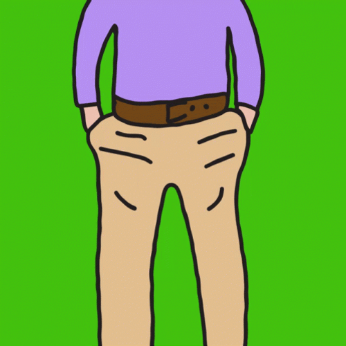 Empty Pockets Funny Meme Animation GIF