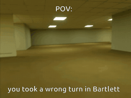 Empty Room You Took a Wrong Turn in Bartlett