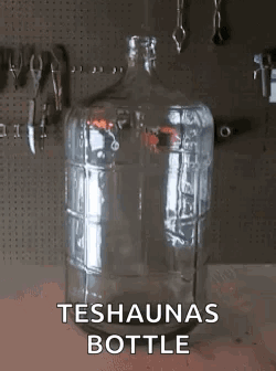 Empty Teshawnas Bottle