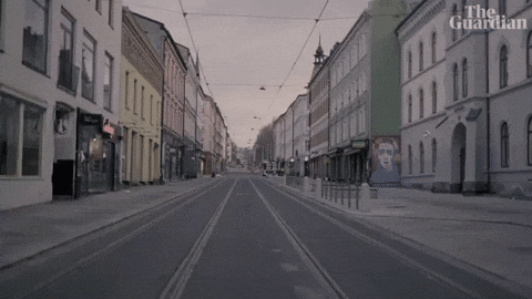 Empty Town Apocalypse GIF