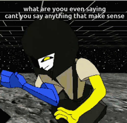 Ena What Are You Even Saying GIF