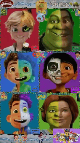 Encanto Coco Shrek Images GIF