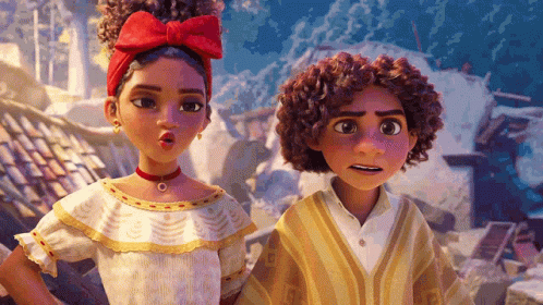 Encanto Dolores Madrigal And Camilo GIF