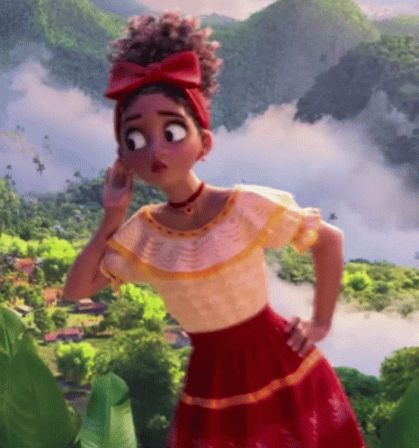 Encanto Dolores Madrigal Dance Groove GIF