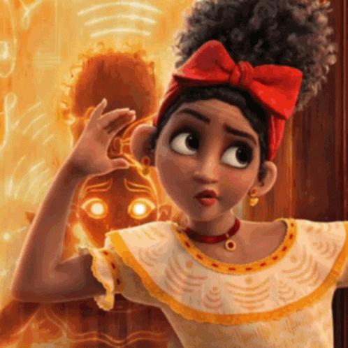 Encanto Dolores Nosy Hearing Gossip GIF